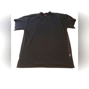 ASRV Men's Black T-Shirt In Medium